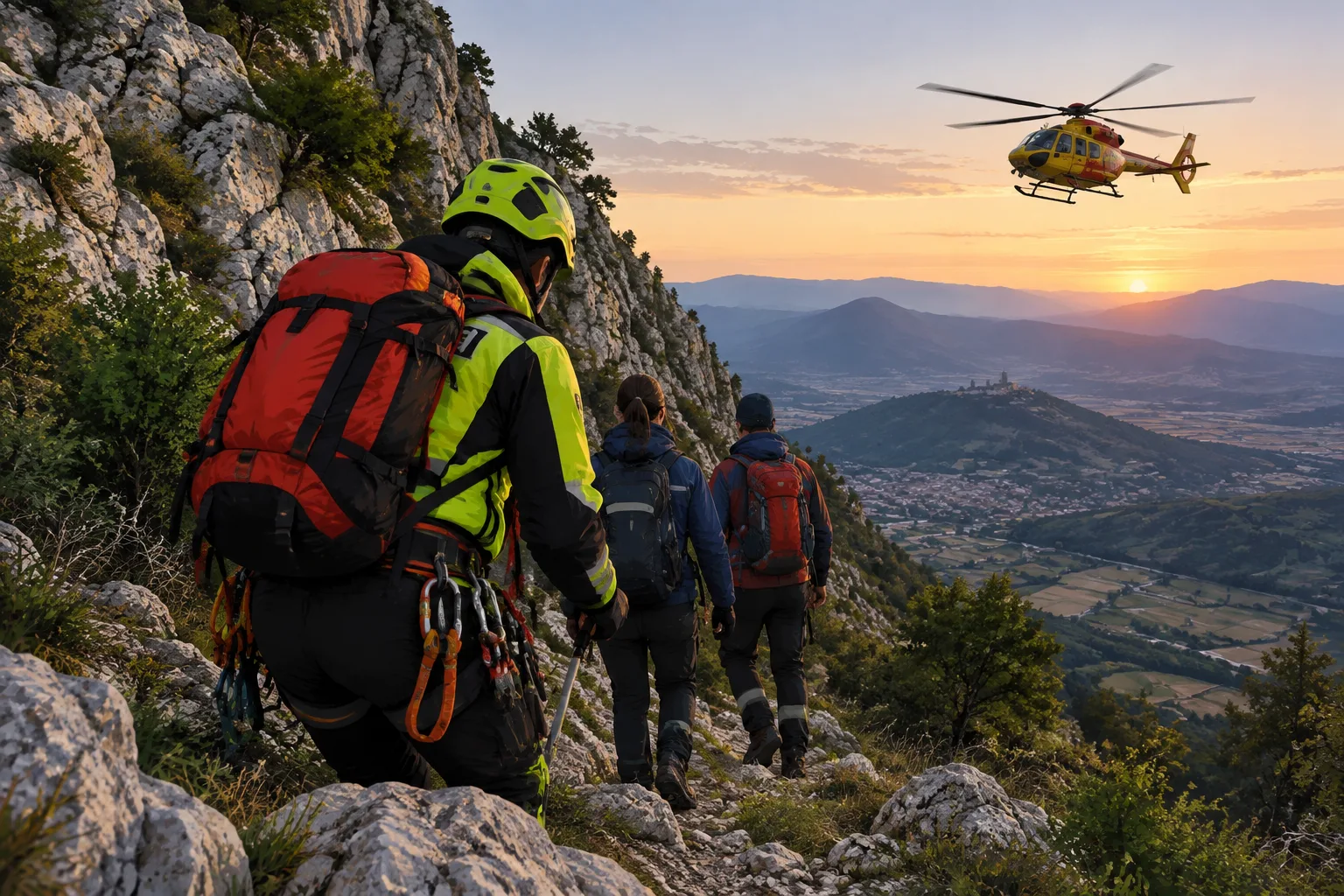 Due escursionisti salvati sul Monte Foligno grazie alla geolocalizzazione del SASU