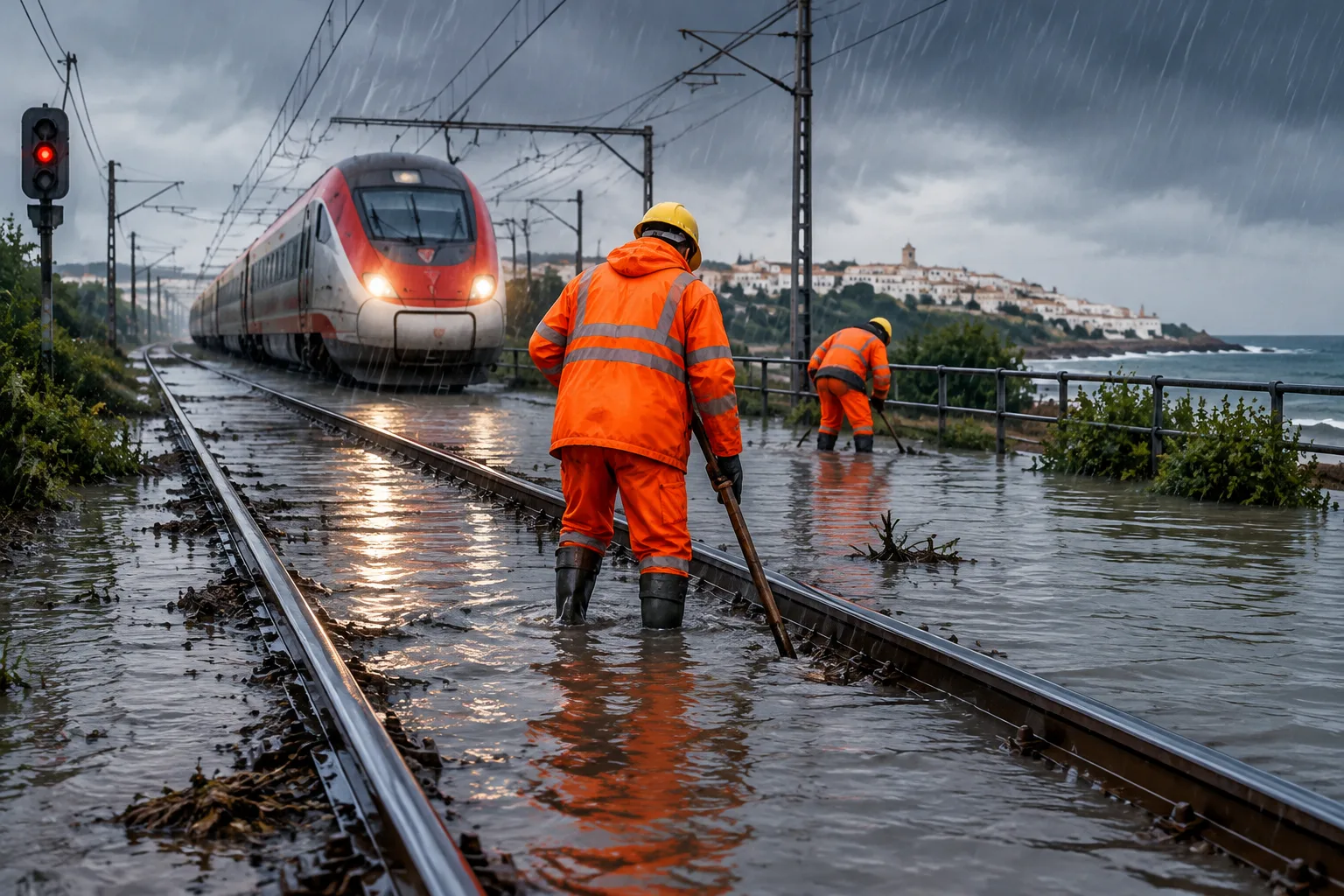 Allagamenti fermano i treni tra Monopoli e Fasano: disagi sulla linea Bari–Lecce