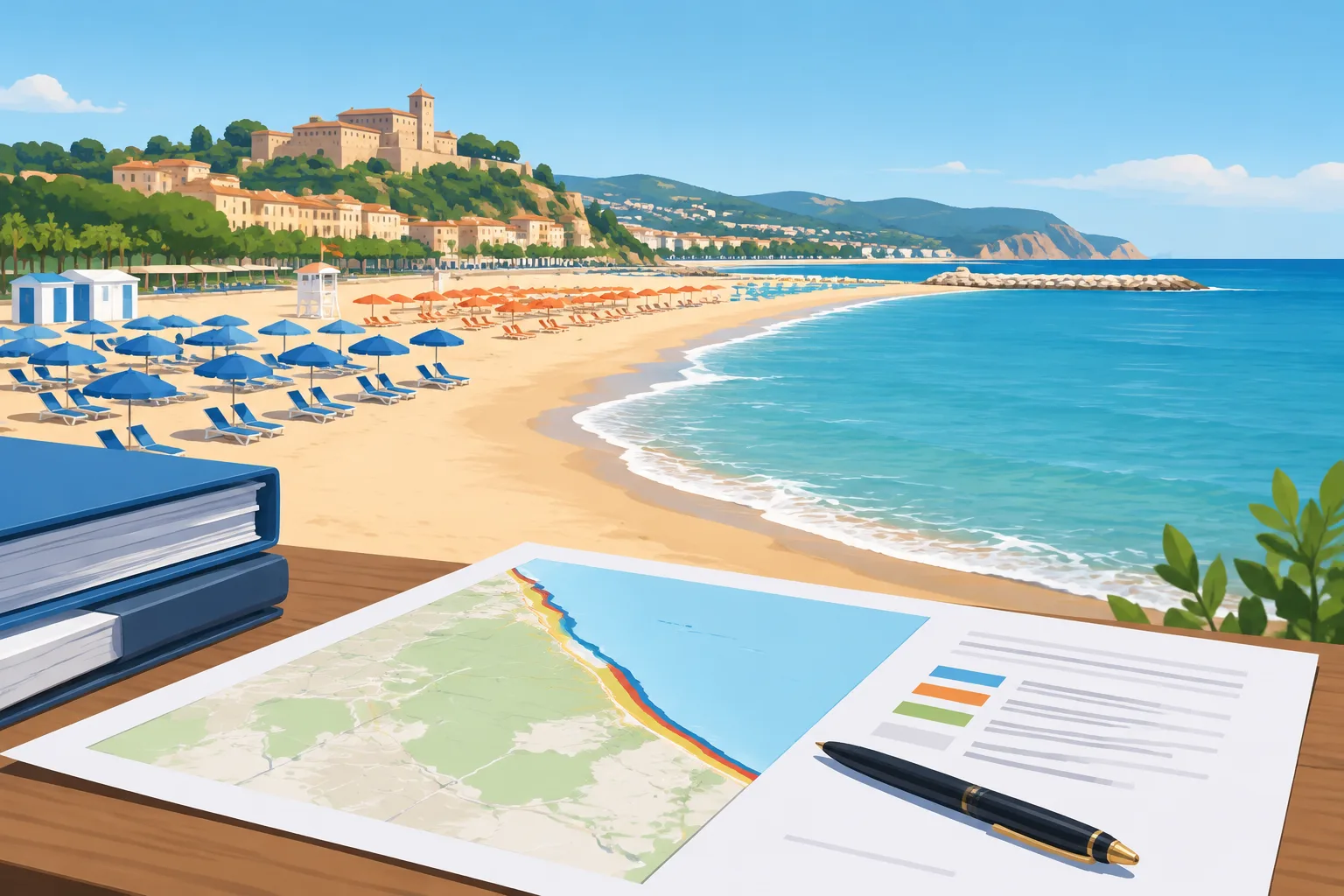 Regione Marche adotta modifica preliminare al Piano GIZC: più tutela per le concessioni sul litorale