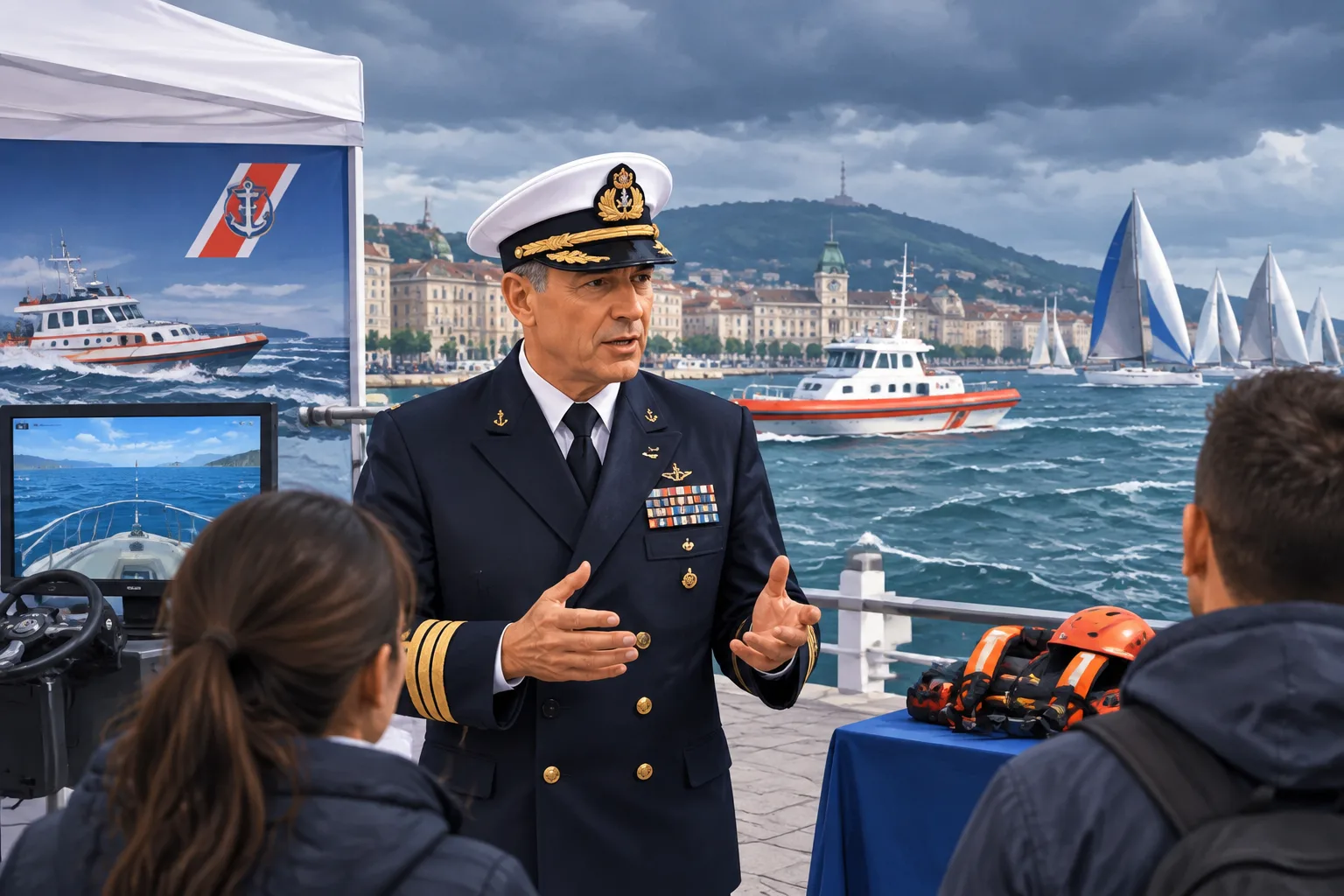 Trieste, ormeggi risistemati per il maltempo: Del Prete rassicura in vista della Barcolana