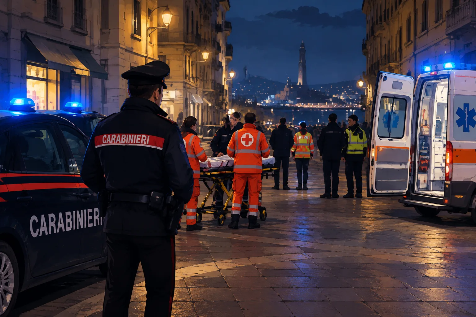 Rissa in centro a Genova: tre feriti portati in ospedale