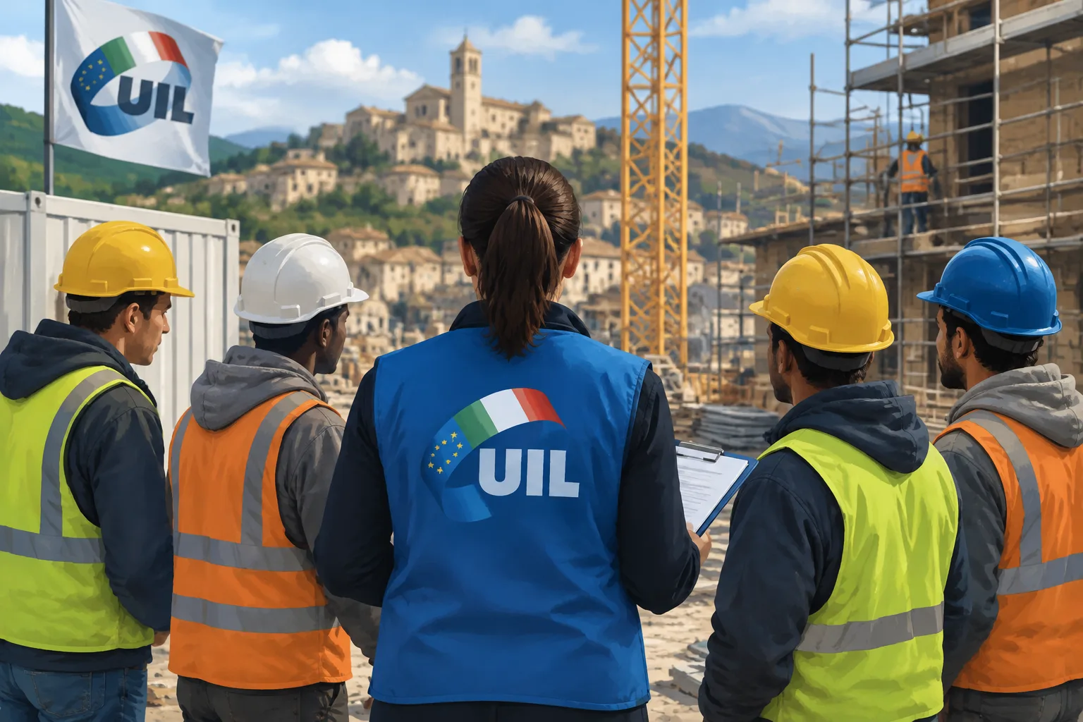 Ricostruzione nelle Marche: la Uil segnala dumping e caporalato nei cantieri del cratere