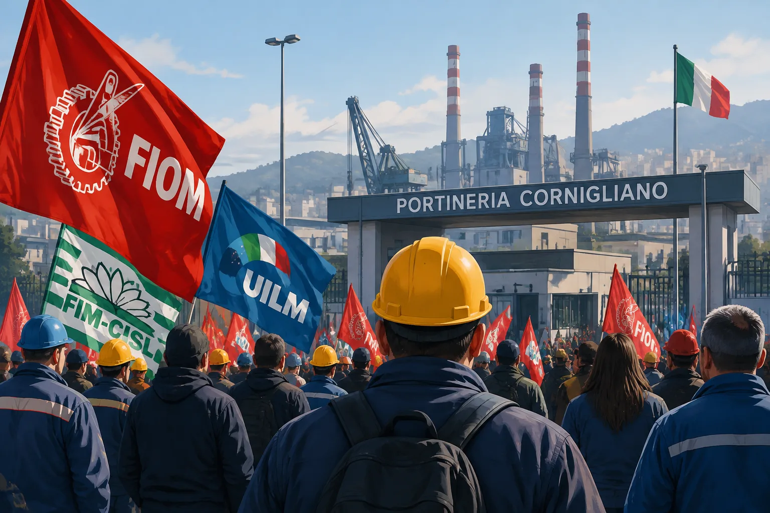 Ex Ilva: a Genova sciopero di 24 ore e mobilitazioni dopo l'annuncio del fermo degli impianti