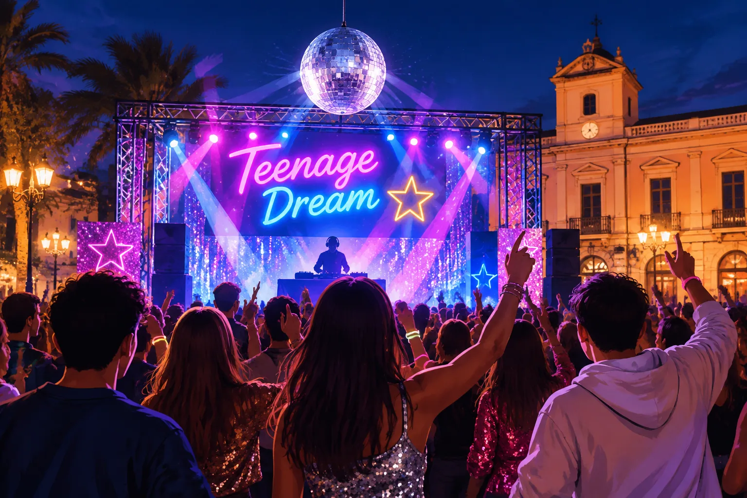 Stasera a Priolo il party pop 'Teenage Dream' in Largo dell'Autonomia Comunale