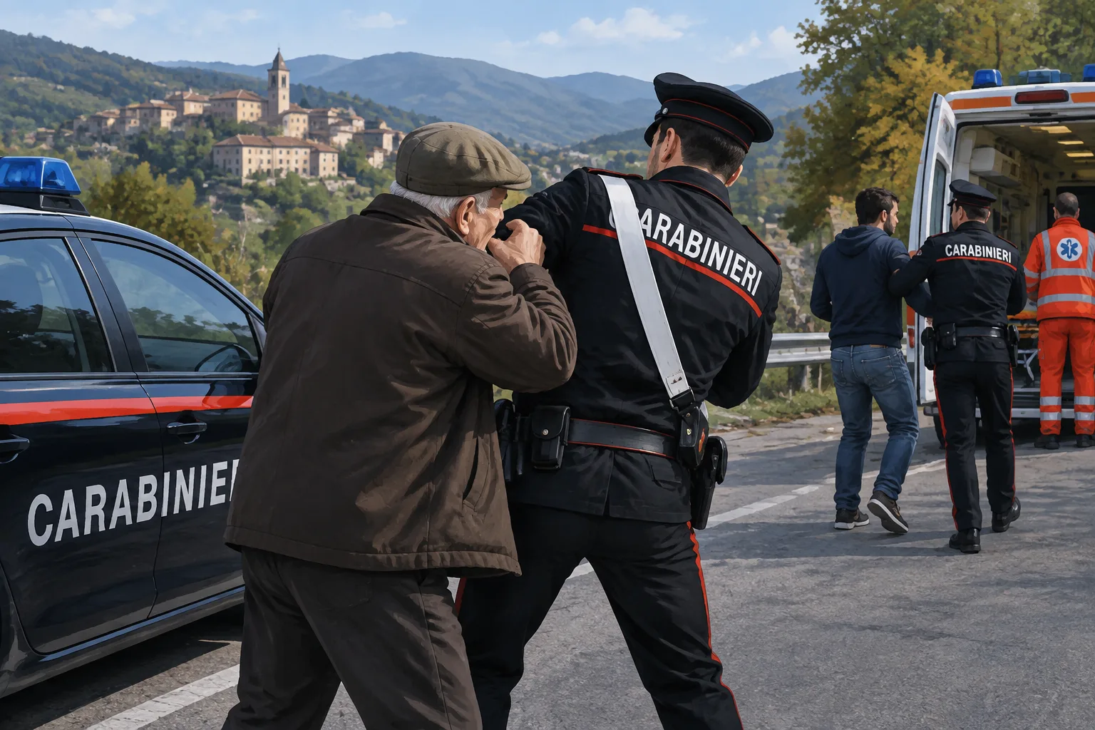 Due carabinieri feriti nell'Appennino bolognese: arresti a Vergato e Grizzana Morandi