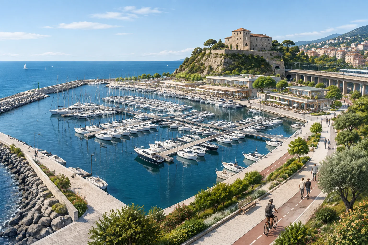 Marina del Castelluccio, progetto da oltre 26 milioni per il porticciolo di Pegli