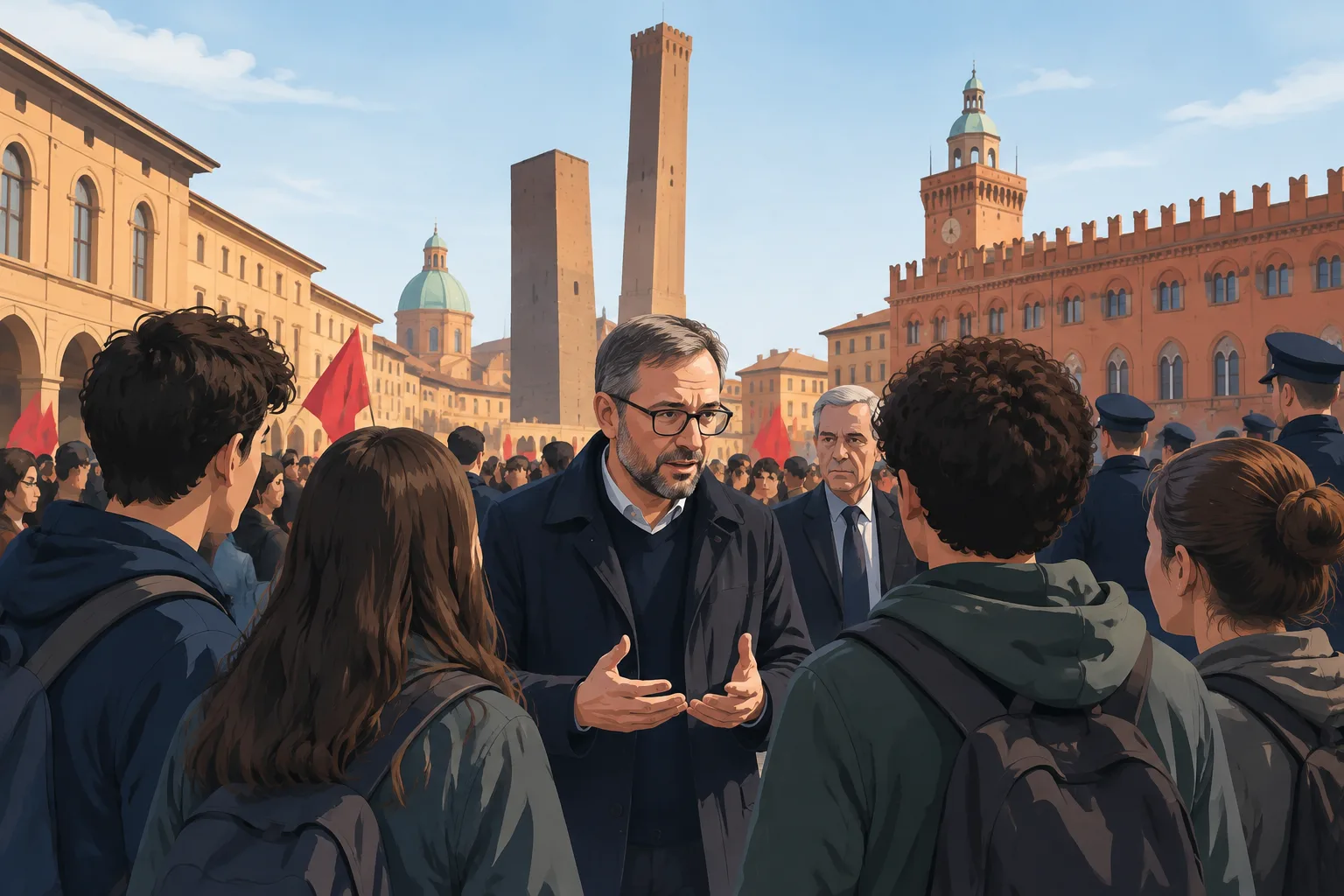Corteo del 24 ottobre a Bologna, Lepore: "Dialogare con i ragazzi e proteggere il centro"