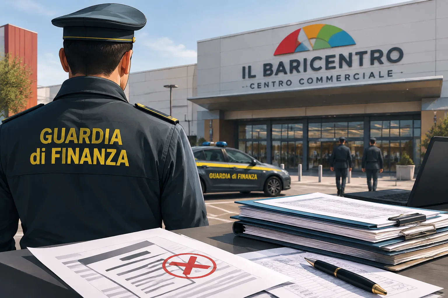 Chiuse le indagini su un grossista del Baricentro: accuse per fatture inesistenti