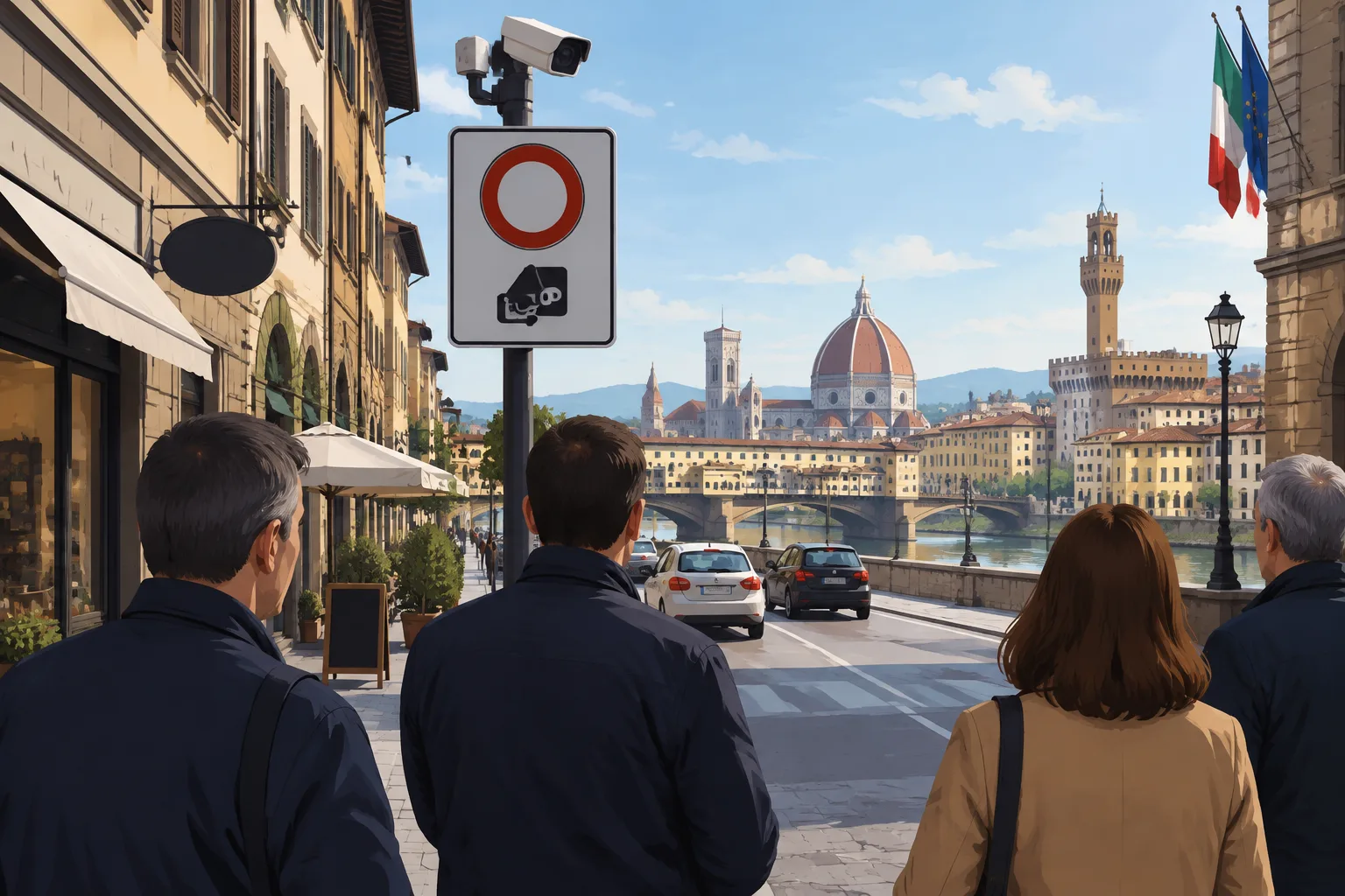 Borgo Ognissanti, commercianti e forze politiche contro i quattro nuovi varchi Ztl