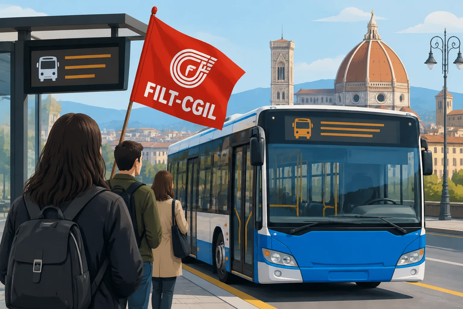 Sciopero regionale del 14 ottobre: possibili disagi sulle linee di Autolinee Toscane a Firenze