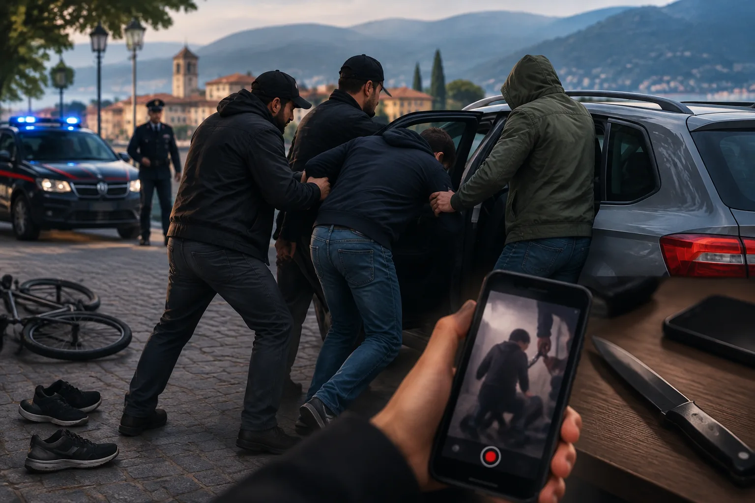 A Salò sequestrato e costretto a dichiararsi omosessuale: tre arresti