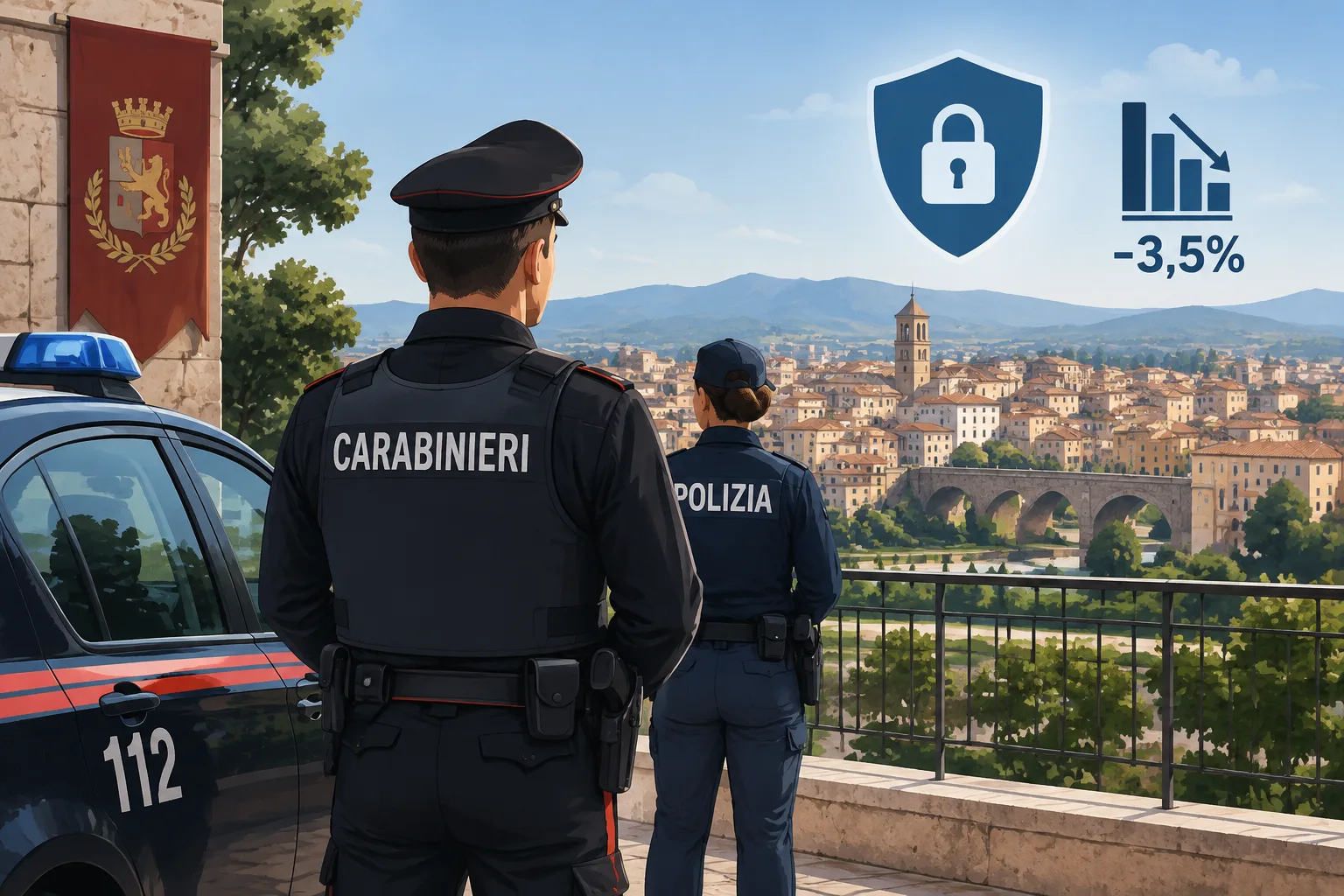 Rubano: Benevento tra le province più sicure d'Italia, primo posto in Campania