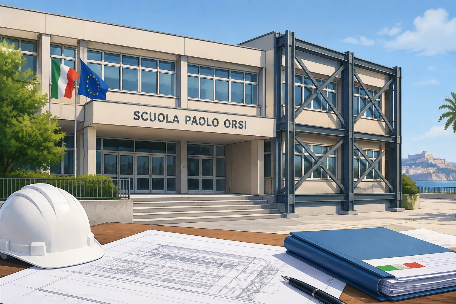 Scuola Paolo Orsi, 1,6 milioni per il miglioramento sismico: approvato il documento comunale