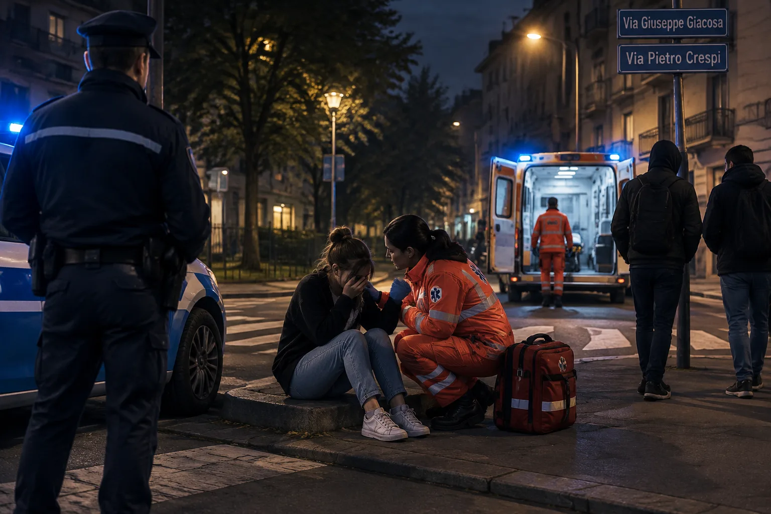Notte di paura a Nolo: studentessa tedesca di 21 anni soccorsa dopo una presunta violenza in strada