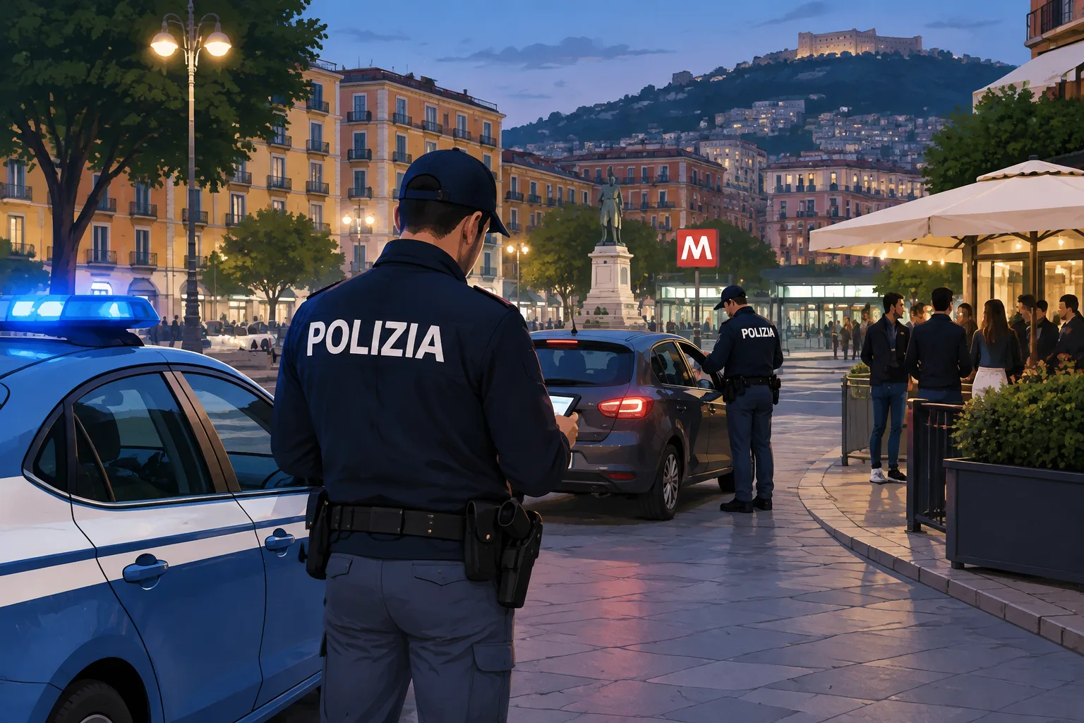 Controlli al Vomero: identificati 50 soggetti e multe per esercizi commerciali