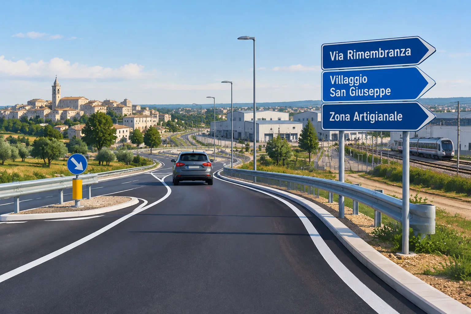 Noci: aperta la bretella che collega via Rimembranza, il Villaggio San Giuseppe e la zona artigianale