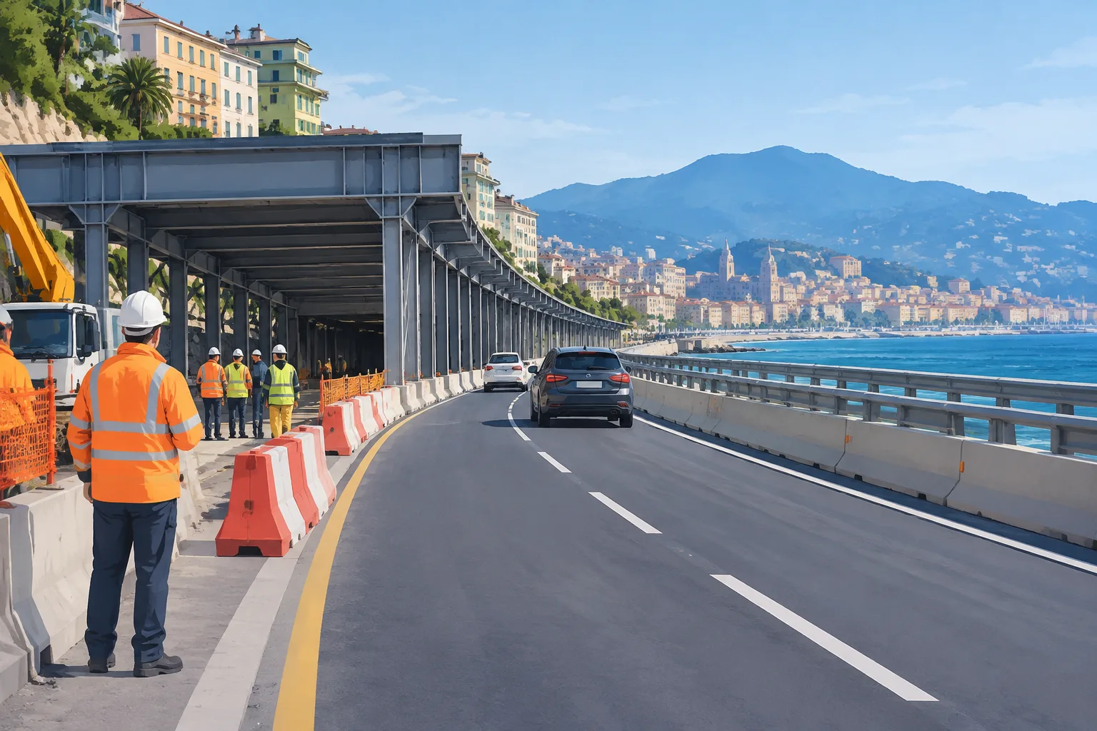 Corso Italia riaperto al traffico tre giorni prima del previsto