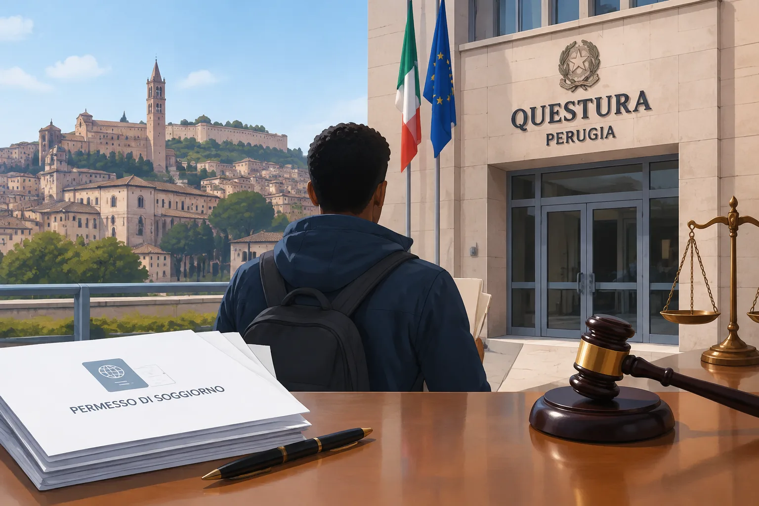 TAR Umbria: la Questura di Perugia deve verificare un'istanza di accesso su permesso per "casi speciali"