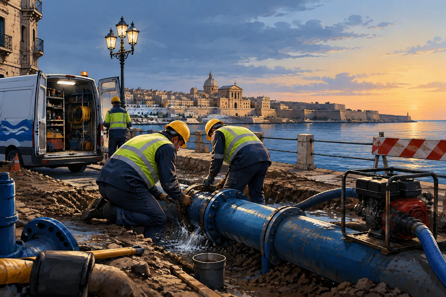 Siracusa, ripristino progressivo del servizio idrico dopo guasti e blackout: Aretusacque annuncia il ritorno alla normalità