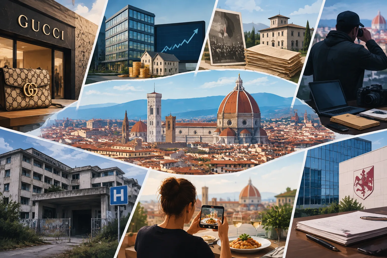 Sei dossier sui retroscena di Firenze: lusso, patrimoni, ospedale e nuovi affari che ridisegnano la città