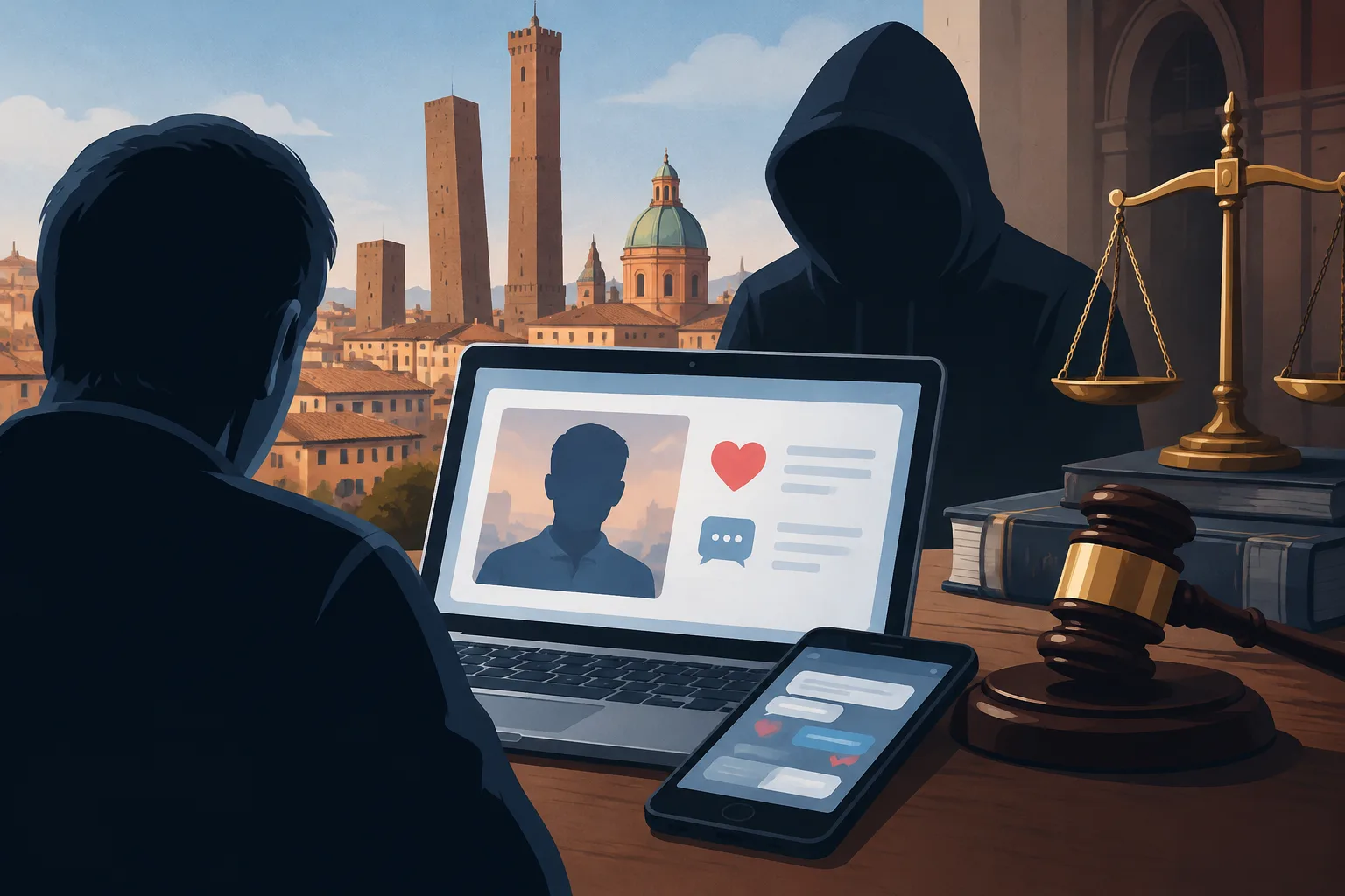 Bologna, l’appello conferma le condanne per adescamenti online: almeno sei vittime