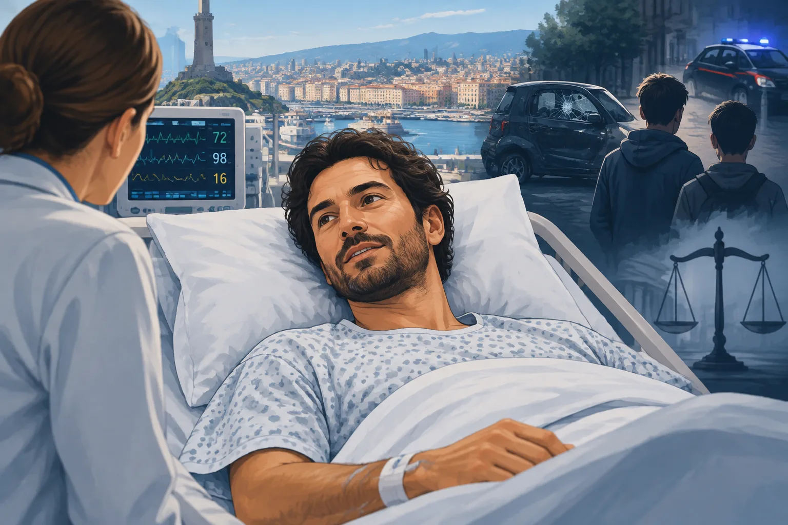 Davide Iacopini si è risvegliato: miglioramenti ma prognosi ancora riservata