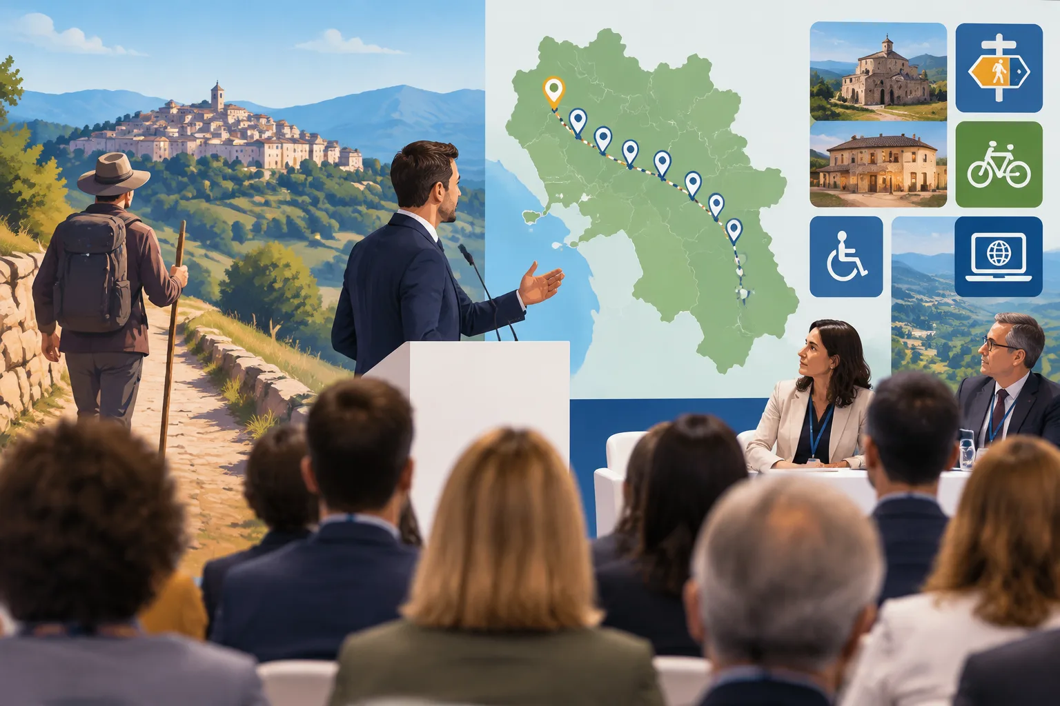 Via Francigena del Sannio: Vitulano guida una rete di 22 comuni presentata al TTG di Rimini