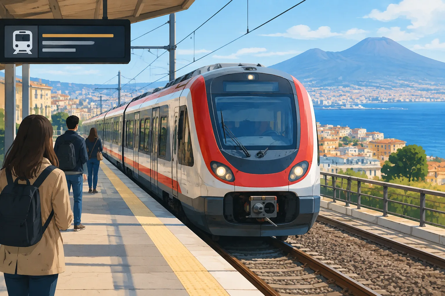 Circumvesuviana, dal 17 ottobre nuovi orari e potenziamento del servizio