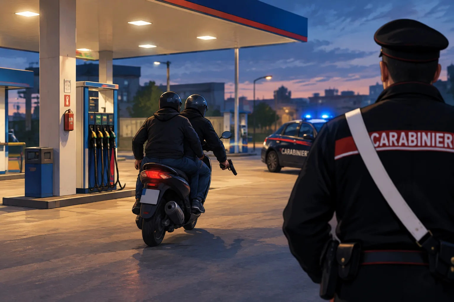 Due rapine a distributori tra Casoria e Arzano: indagini dei carabinieri