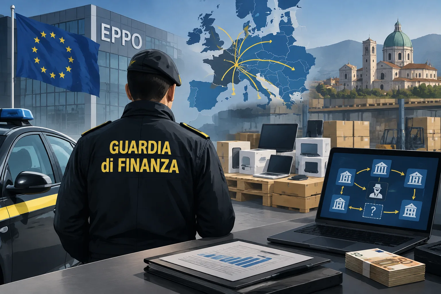 Operazione Hermes: aziende della provincia di Brescia coinvolte nell'inchiesta su frodi Iva