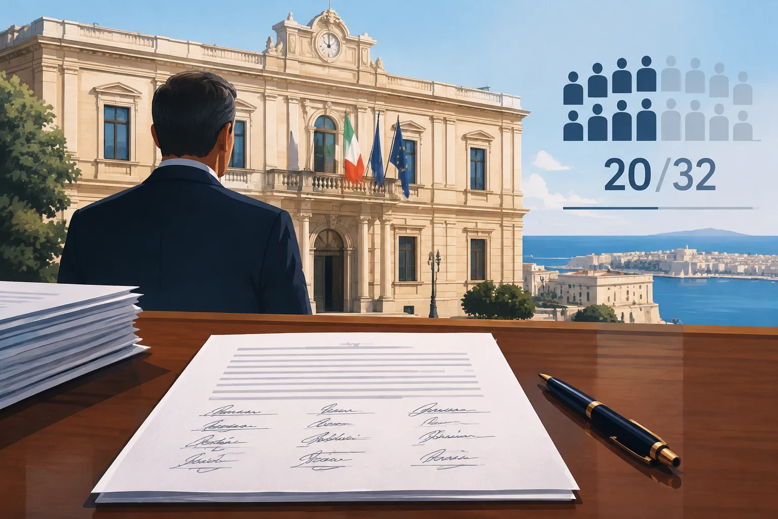 Sfiducia a Siracusa: 14 firme raccolte, servono altri sei voti per far cadere il sindaco Italia