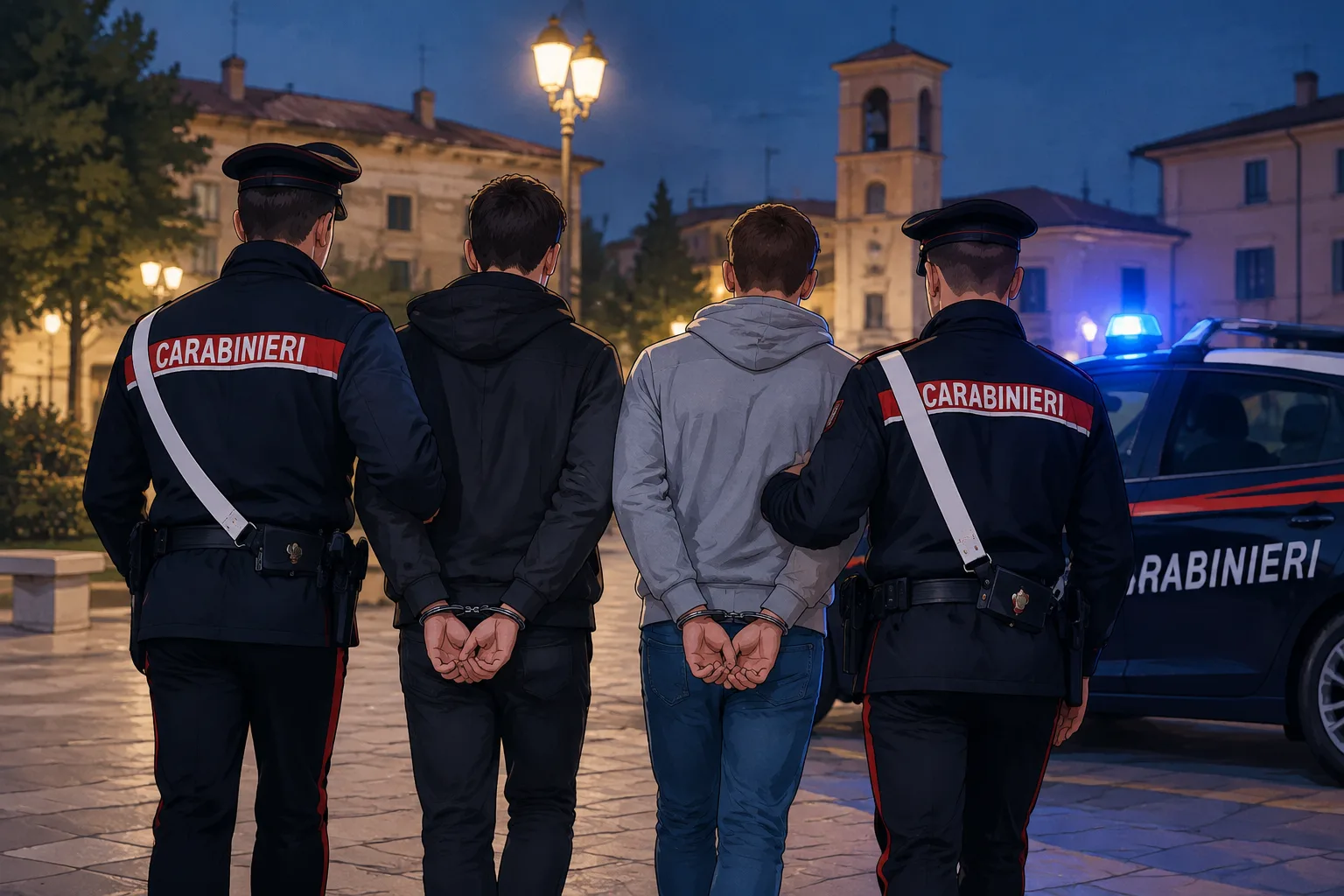 Due ventenni arrestati a Colli al Metauro per rapina a minorenni