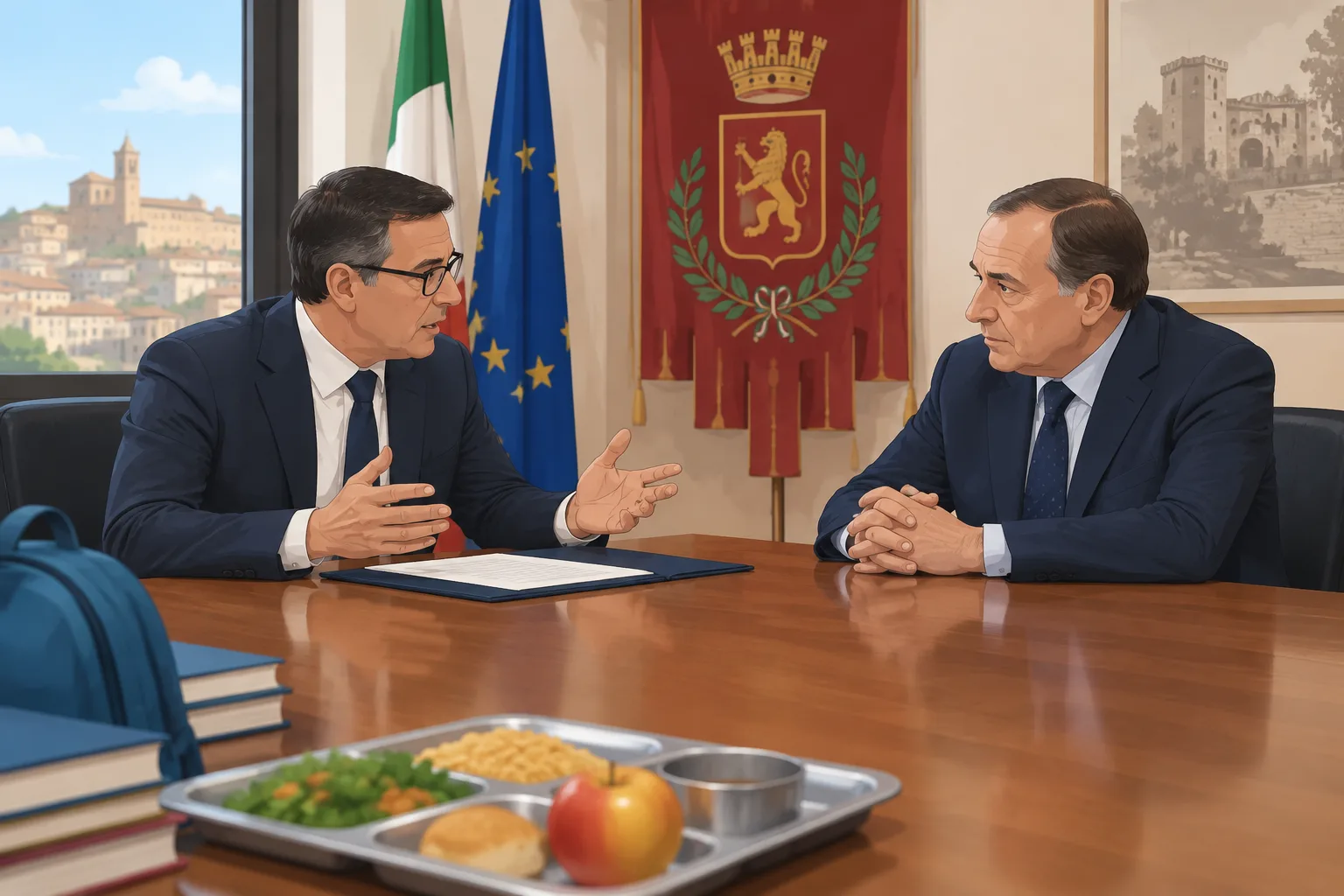 Refezione scolastica a Benevento: la ditta affidataria presenta scuse formali all’Amministrazione e alla comunità