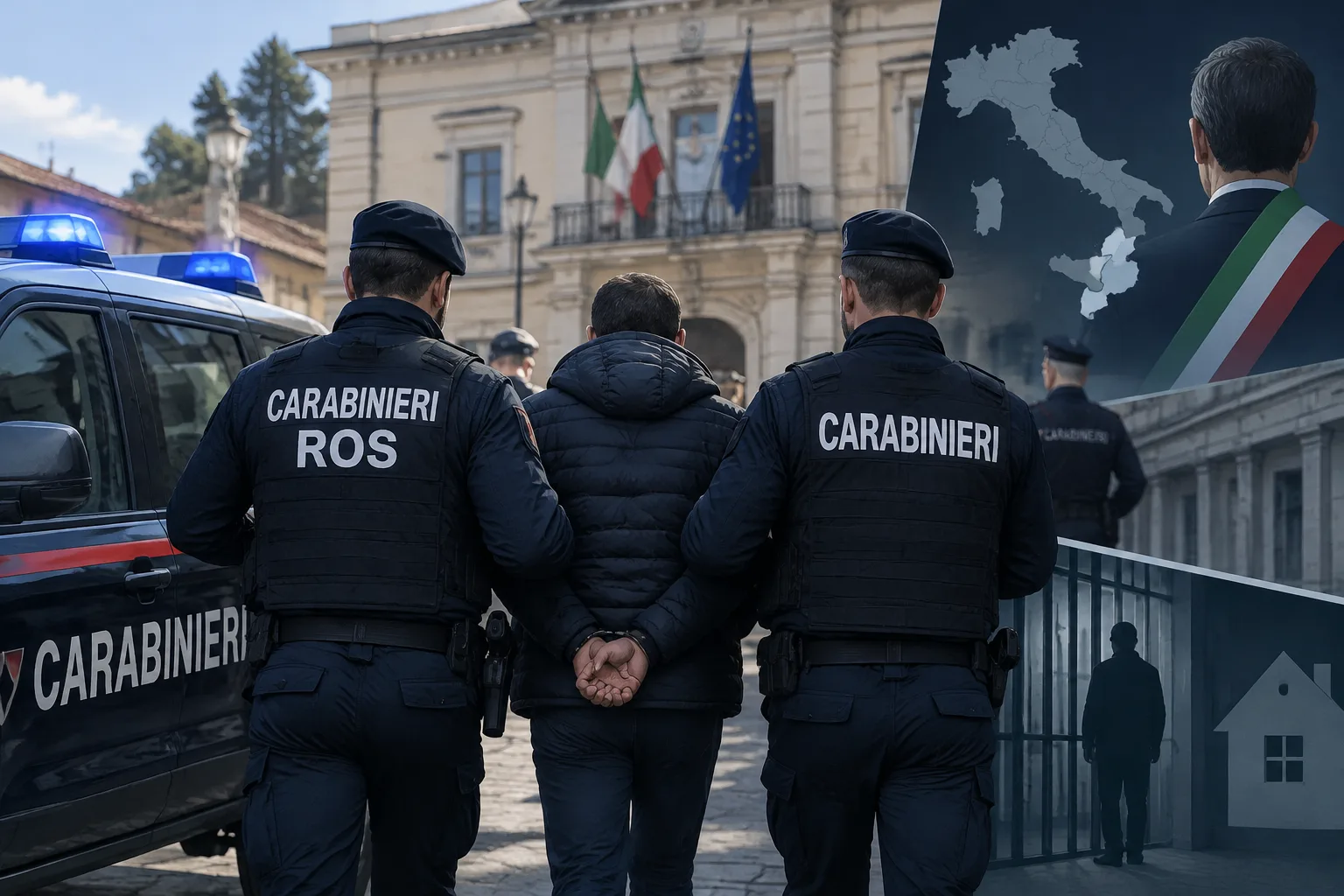 Blitz anti-'ndrangheta: 41 misure cautelari, fra gli arrestati il sindaco di Corigliano-Rossano