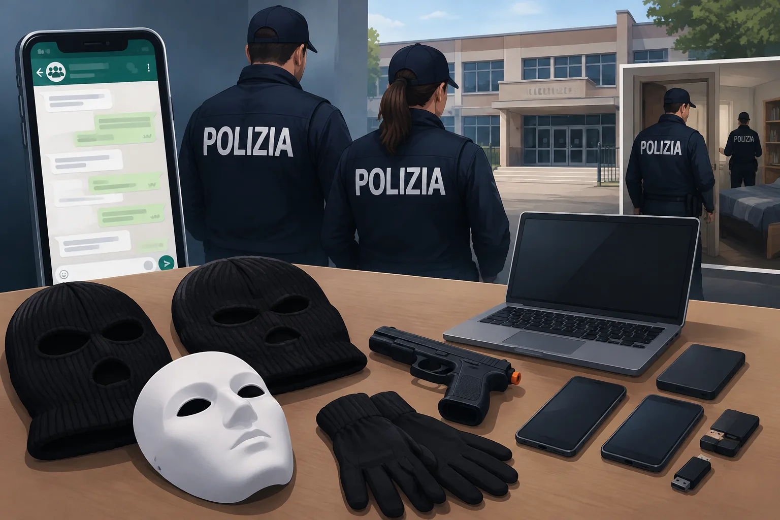 Chat che istigavano a occupare scuole: due minorenni denunciati