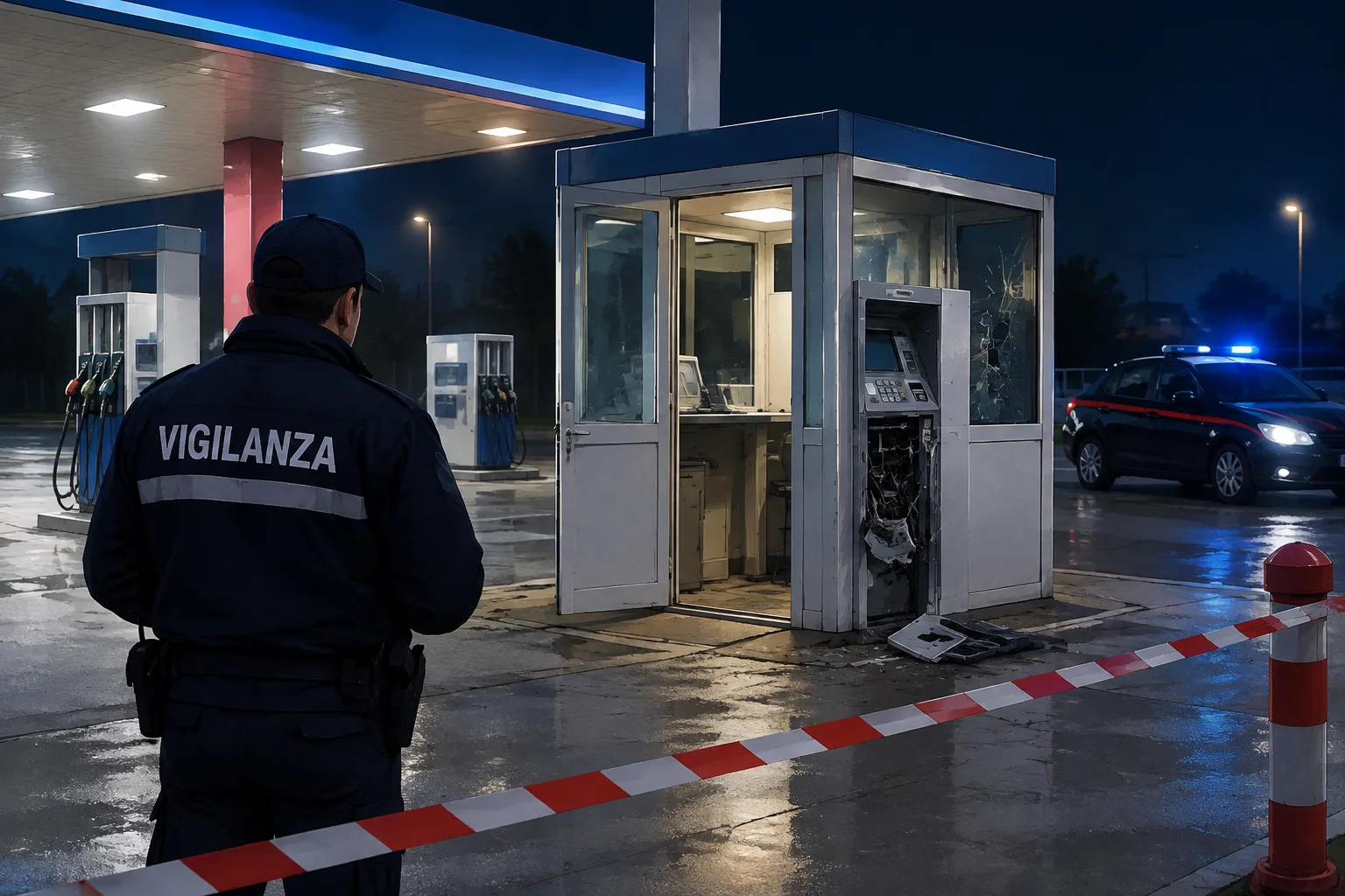 Tentato furto a Bitonto: ladri fuggono all'arrivo delle pattuglie di vigilanza