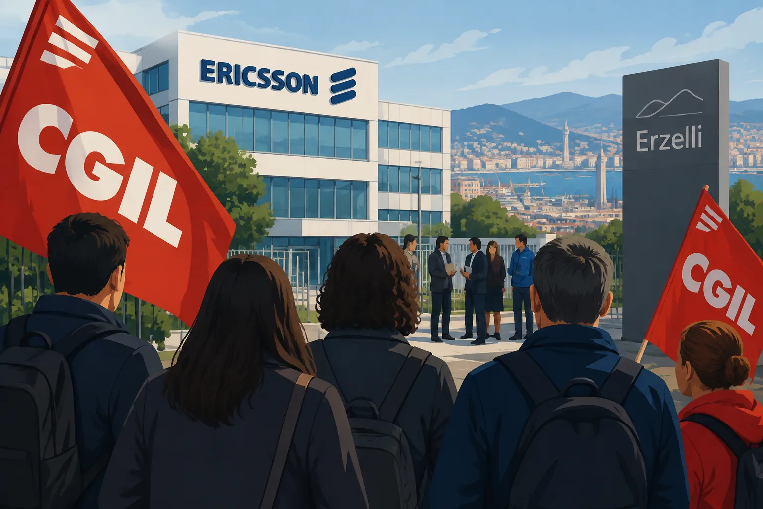 Ericsson, incontro senza esito: sindacati denunciano il mancato ritiro della procedura di licenziamento
