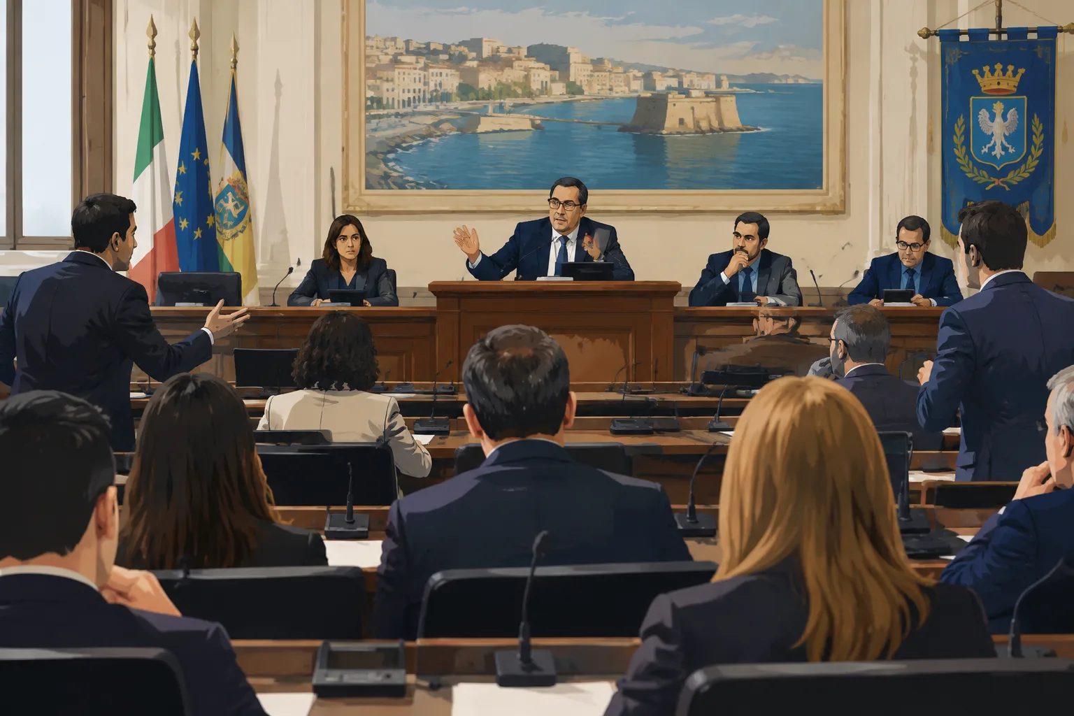 Inchiesta Nexus, il Consiglio comunale di Siracusa: opposizione chiede le dimissioni, Italia respinge e annuncia verifiche