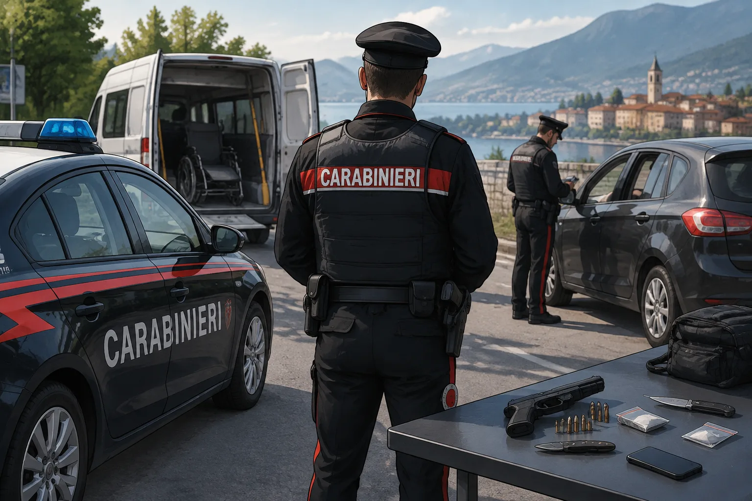 Operazione dei carabinieri a Erbusco, Iseo e Chiari: tre denunciati e due veicoli rubati recuperati