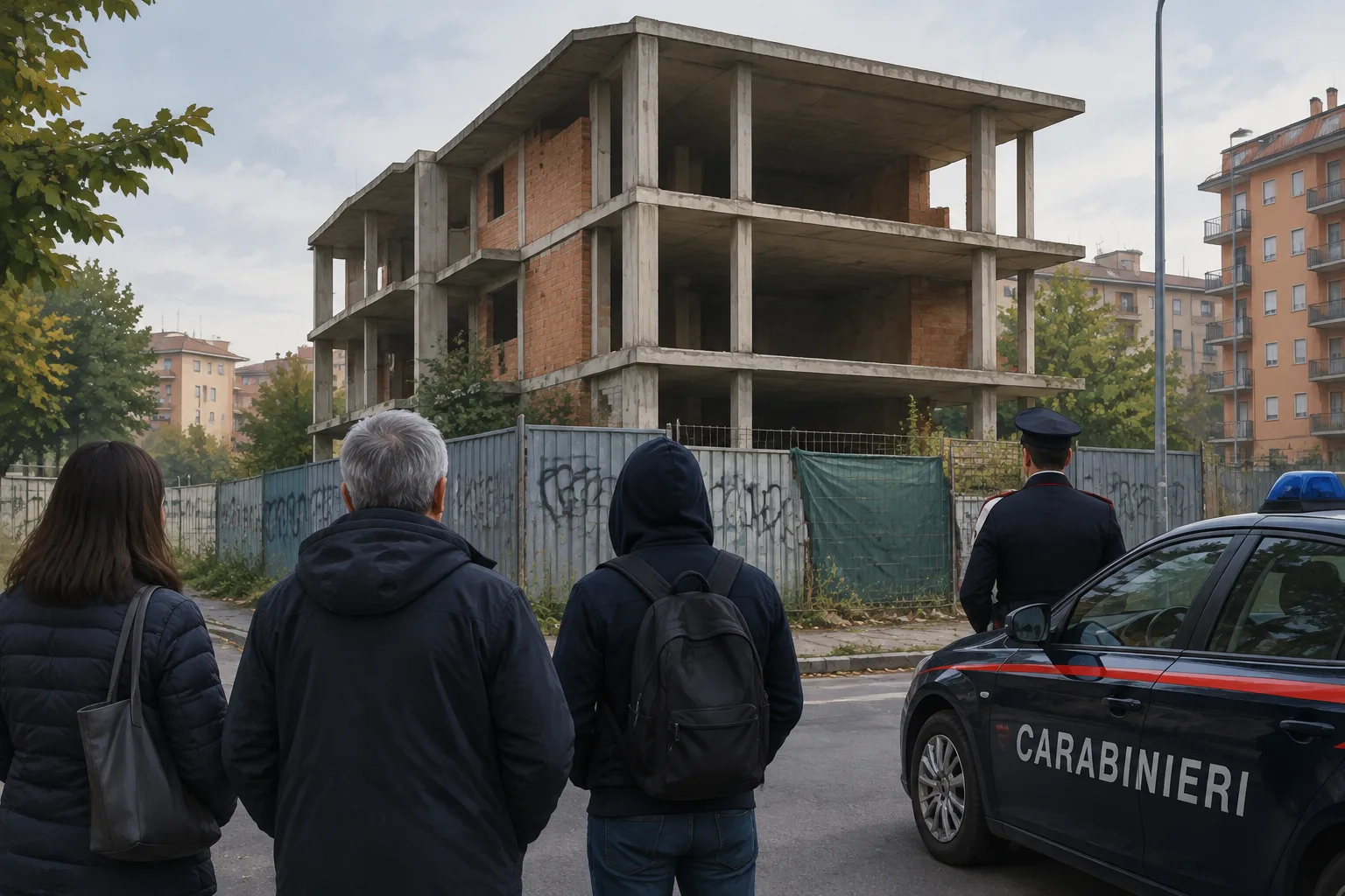 Gorla-Turro: stabile incompiuto in via Policarpo Petrocchi 40 al centro di occupazioni, 47 residenti presentano esposto