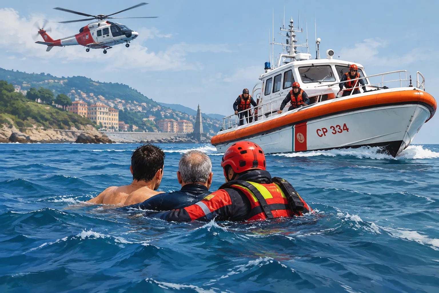 Murcarolo, salvati un 25enne francese e il passante che era intervenuto in suo aiuto
