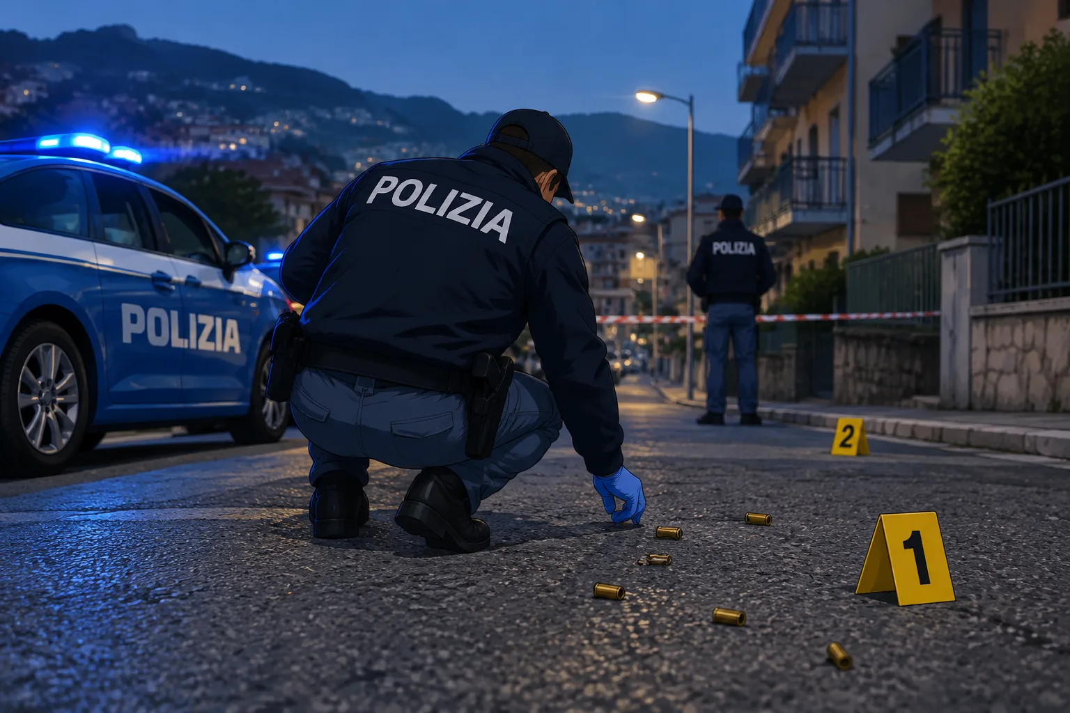 Spari a Pianura: rinvenuti bossoli in via Vicinale Sant'Aniello