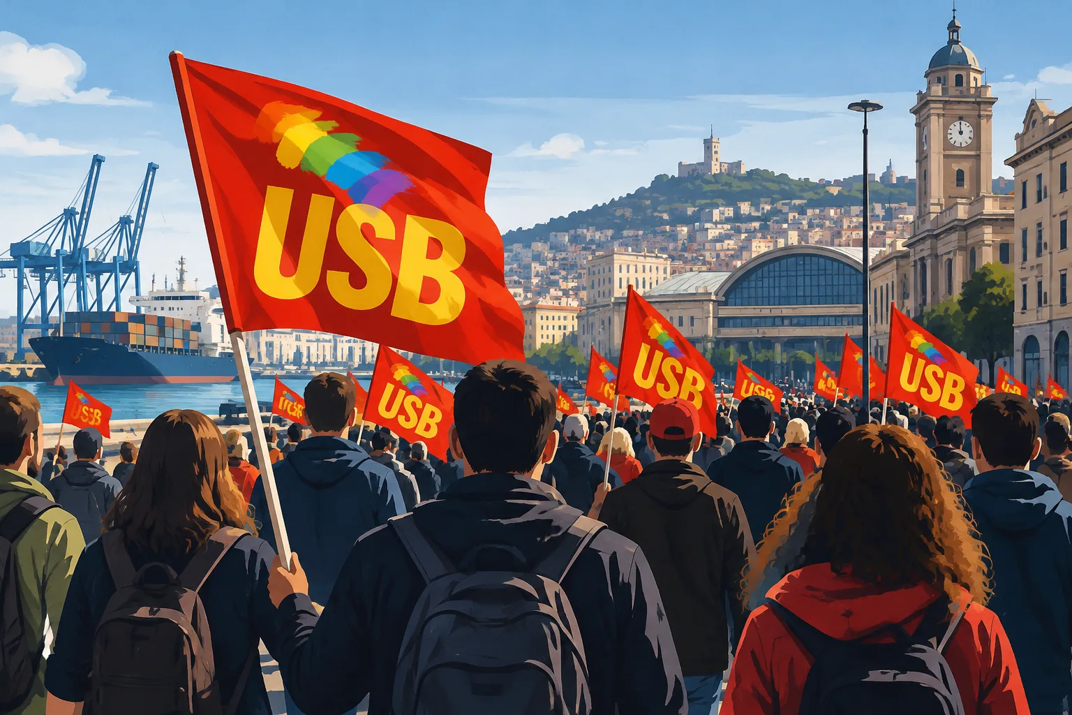 Sciopero generale a Genova il 30 ottobre: mobilitazione al porto e corteo in centro
