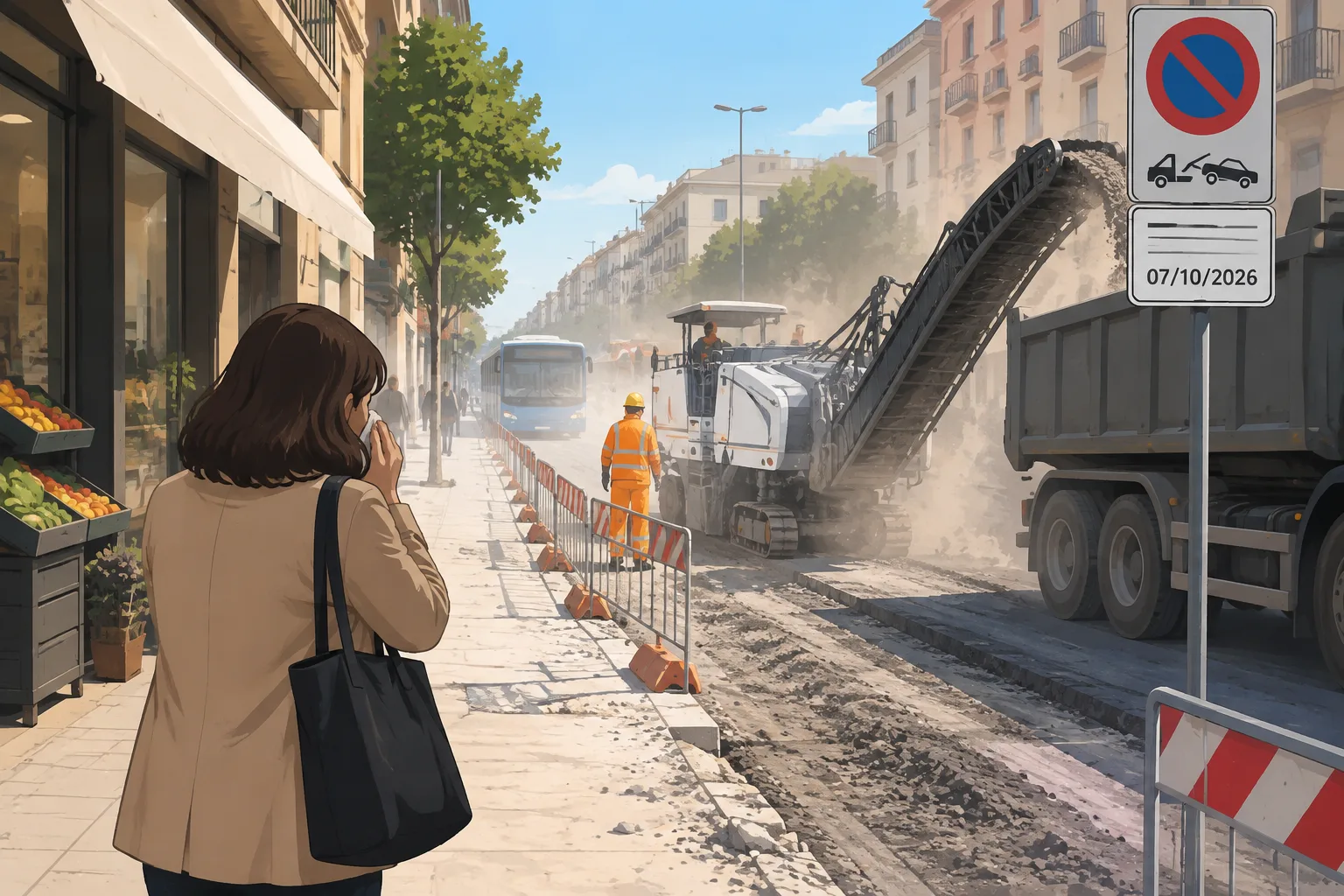 Cantieri Brt in corso Benedetto Croce, residenti e commercianti: «Vita impossibile»