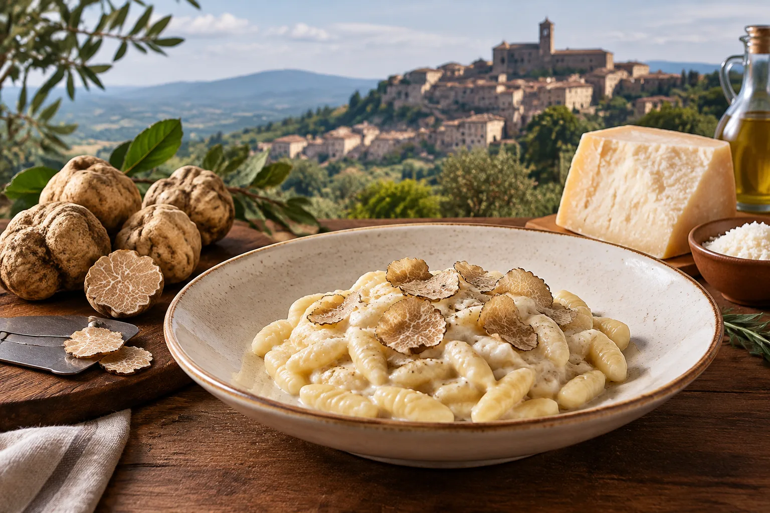 Il tartufo bianco di Ceppaloni: eccellenza sannita nei cavatelli con crema di pecorino