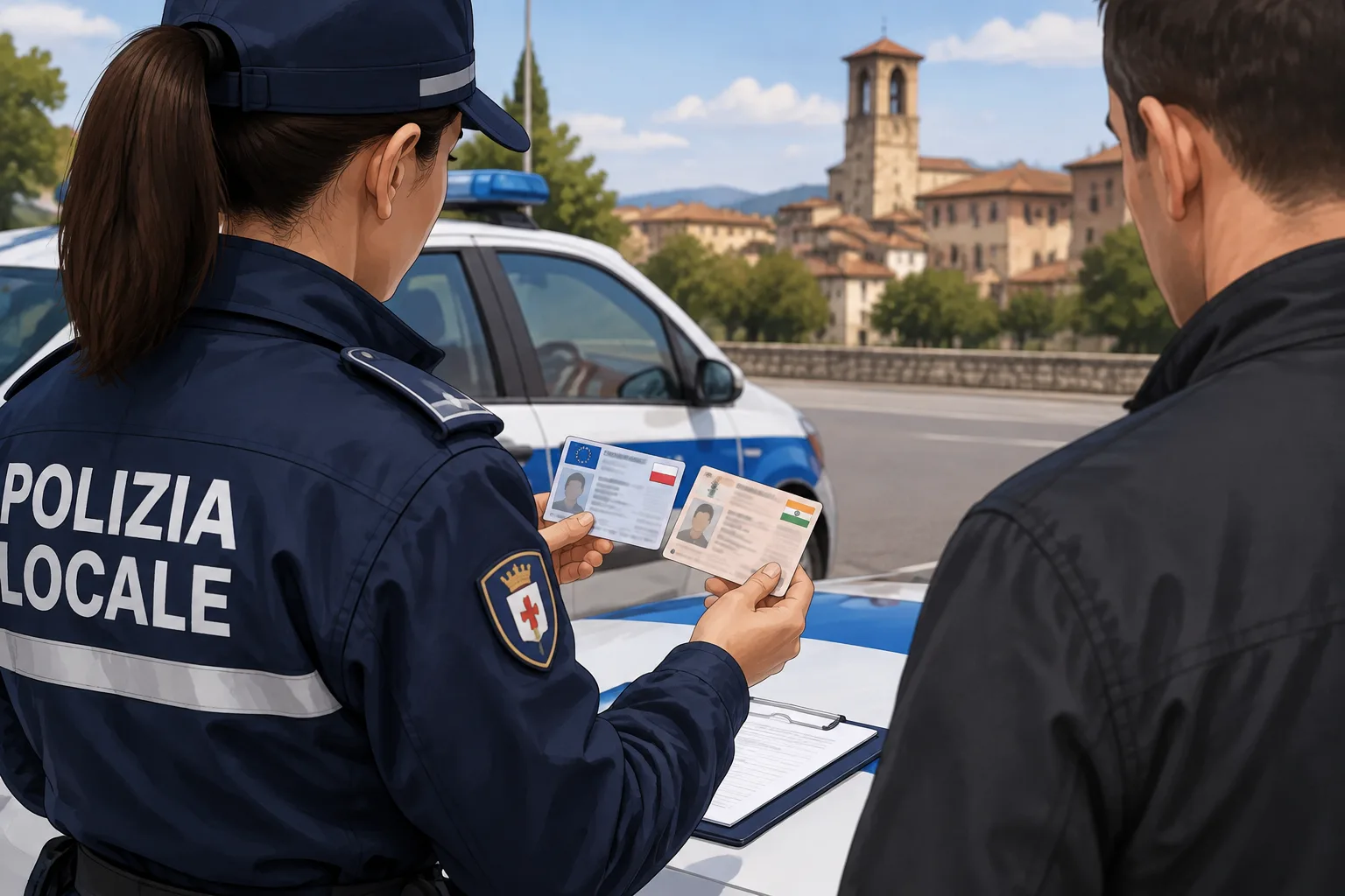 Due patenti ritenute false sequestrate a Città di Castello, conducente denunciato