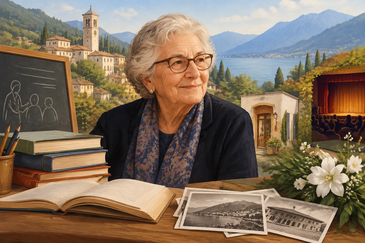 Vallio Terme piange Giuliana Azzola, insegnante e anima culturale del paese