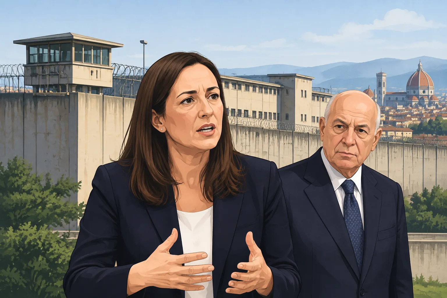Sollicciano, Funaro: «Va chiuso e rifatto completamente». Appello al ministro Nordio