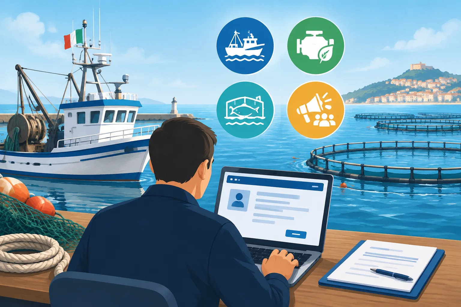 Regione Marche: bando da 2.035.000 euro per pesca e acquacoltura, domande fino al 15 dicembre 2026