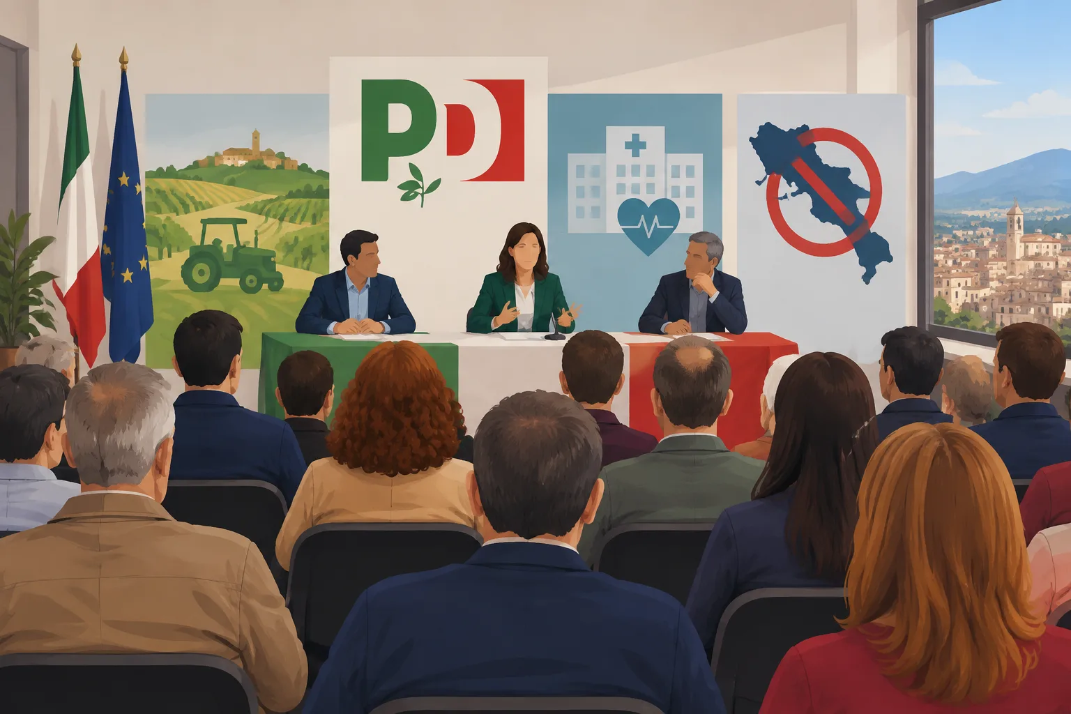 Pd Sannio, riunione provinciale a Benevento: al centro sanità, agricoltura e no all’autonomia differenziata